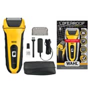 Wahl Clean & Close Electric Shaver with Flex Foil, Waterproof & LED Display - Yellow  Black 2 Years Warranty - 07061-158