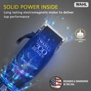 Wahl Home Pro 300 Series Corded Hair Clipper with 8 Guide Combs & Adjustable Taper Lever for Precision Cutting- Black - 2 Years Warranty- 9247-1316