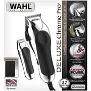 Wahl Deluxe Chrome Pro 27-Piece Corded & Cordless Hair Clipper Kit | 79524-2716