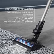 مكنسة كهربائية محمولة تيفال X-PERT 7.60 باللونين الفضي والأسود TY6A35EG