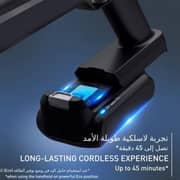 مكنسة كهربائية محمولة تيفال X-PERT 7.60 باللونين الفضي والأسود TY6A35EG