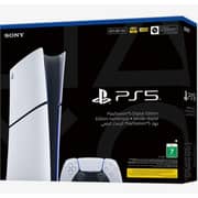 Sony PlayStation 5 Console (Digital Version) White - Fifa 26 Game Voucher