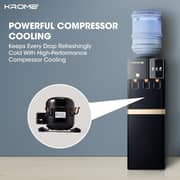 Krome Top Loading Water Dispenser - KR-WTL3TGB