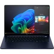 HP Elitebook Ultra G1i (2025) Notebook - 2nd Series / Intel Core Ultra 7-258V / 14inch 2.8K / 1TB SSD / 32GB RAM / Shared Intel Arc Graphics / Windows 11 Pro / English & Arabic Keyboard / Atmospheric Blue / Middle East Version - [B66W6AT]