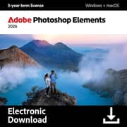 Adobe Photoshop Elements 2026 3 Year Term License - 5051254780007