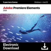 Adobe Premiere Elements 2026 3 Year Term License - 5051254781691