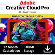 Adobe Creative Cloud Pro Student & Teacher Edition 1 Year Term License - 5051254764717