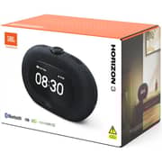 JBL HORIZON 3 Clock Radio Bluetooth Speaker Black