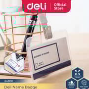 Deli Professional Name Badge Horizontal - 64800