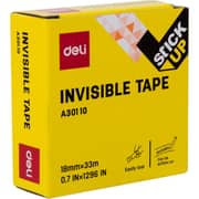 Deli Matte Finish Invisible Tape - EA301