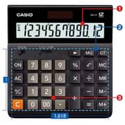 Casio Mini Desk Calculator - MH-12BK