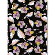 Falcon Flexi 4 Line Notebook Pink Leaves - OX 52050