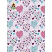 Falcon Flexi 4 Line Notebook Hearts - OX 52050