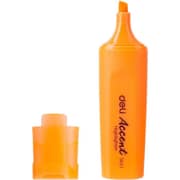 Deli Bright Highlighter Orange 1 Pc - ES621