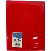 Falcon Oxford PVC Red Notebook - OXF 1340