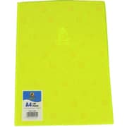 Falcon Oxford PVC Yellow Notebook - OXF 1304