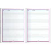 Falcon Red Single Line Notebook - OXO 3505