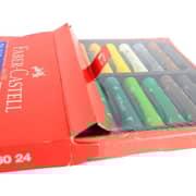Faber Castell 24 Color Oil Poster