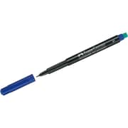 Faber Castell Multimark Blue Permanent Marker Pen