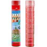 Faber Castell 12 Colors Pencil Round Tin