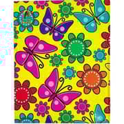 Falcon Hard Cover Notebook Flower & Butterfly