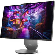 Lenovo Yoga 27IAH10 All-in-One (2025) Desktop - 2nd Series / Intel Core Ultra 7-255H / 27inch QHD / 1TB SSD / 16GB RAM / Shared Intel Arc 140T Graphics / Windows 11 Home / English & Arabic Keyboard / Luna Grey / Middle East Version - [F0J20042AX]