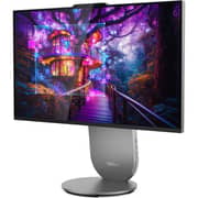 Lenovo Yoga 27IAH10 All-in-One (2025) Desktop - 2nd Series / Intel Core Ultra 7-255H / 27inch QHD / 1TB SSD / 16GB RAM / Shared Intel Arc 140T Graphics / Windows 11 Home / English & Arabic Keyboard / Luna Grey / Middle East Version - [F0J20042AX]