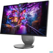 Lenovo Yoga 27IAH10 All-in-One (2025) Desktop - 2nd Series / Intel Core Ultra 7-255H / 27inch QHD / 1TB SSD / 16GB RAM / Shared Intel Arc 140T Graphics / Windows 11 Home / English & Arabic Keyboard / Luna Grey / Middle East Version - [F0J20043AX]