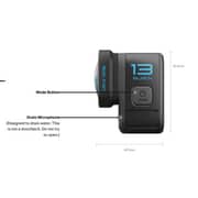 Go Pro Hero 13 Ultra Wide Edition Black Action Camera - CHDRB133RW