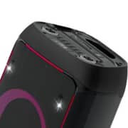 مكبر الصوت بعجلات من بلاتينيوم لون أسود AH-8550