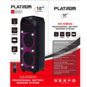 Platinum Trolley Speaker Black - AH-10800