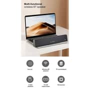 ساوند بار ستيريو من كيسونلي لون أسود LED-805