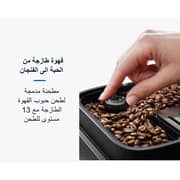 Delonghi Magnifica EVO Bean to Cup Fully Automatic Coffee Machine, Traditional Milk Frother, Built In Grinder, Titanium and Black , ECAM290.81.TB