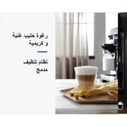 Delonghi Magnifica EVO Bean to Cup Fully Automatic Coffee Machine, Traditional Milk Frother, Built In Grinder, Titanium and Black , ECAM290.81.TB