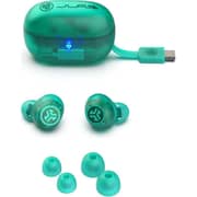 JLab Go Pop ANC True Wireless Earbuds Transparent Teal