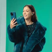 JLab Go Pop ANC True Wireless Earbuds Transparent Teal