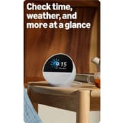 Amazon Echo Spot Smart Speaker With Alarm Glacier White - B0BFCBKXWL