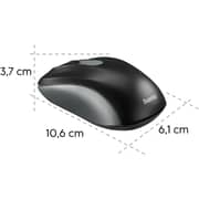 Hama AMW200 3Button Wireless Mouse Black - 134960