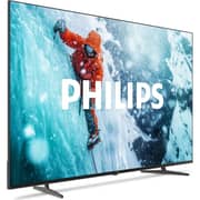 تلفزيون فيليبس سلسلة 7600 بشاشة LED دقة 4K Ultra HD، مقاس 86 بوصة، نظام تشغيل Google TV (موديل 2025) 86PUT7630 