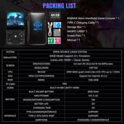 AISLPC Handheld Game 64GB Black - R36MAX