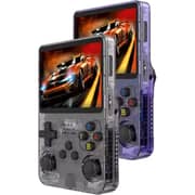 New Retro Game Console 128GB Clear/Black - R36S