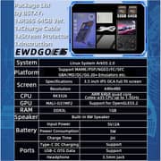 Handheld Retro Gaming Console 64GB White - R36S