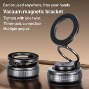 Magnetic Car Phone Holder Grey - G512