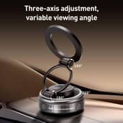 Magnetic Car Phone Holder Grey - G512