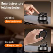 Magnetic Car Phone Holder Grey - G512