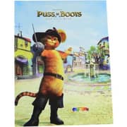 Cartoon One Line Notebook Puss In Boots