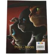 Cartoon One Line Notebook Puss In Boots