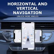 Magnetic Car Phone Holder Tarnish Black - M8