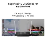 Mercusys AC1200 Wireless Dual Band Gigabit Router - MB135-4G