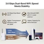 TPLink BE3600 WiFi 7 Dual Band Range Extender - RE225BE